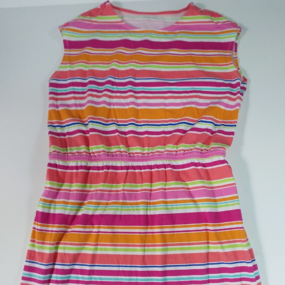 Lands End Striped Jumper/Dress